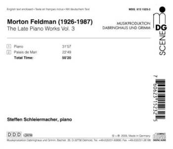 CD Steffen Schleiermacher: Piano • Palais De Mari