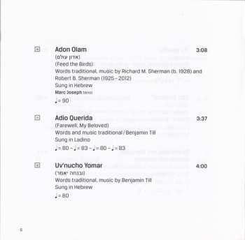 CD Mosaic Voices: Letter To Kamilla (Music In Jewish Memory)