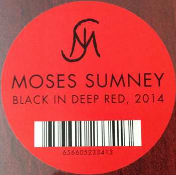 LP Moses Sumney: Black In Deep Red, 2014 LTD | CLR