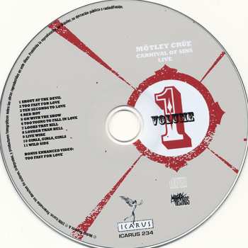 2CD Mötley Crüe: Carnival Of Sins Live