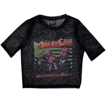 Merch Mötley Crüe: Femmes Crop Top Generation Swine