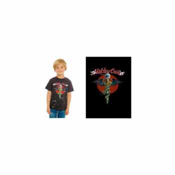 Merch Mötley Crüe: T-shirt pour enfants Feelgood Red Circle 