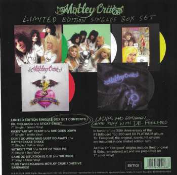 5SP/Coffret Mötley Crüe: Dr. Feelgood - The Singles Box Set LTD | CLR
