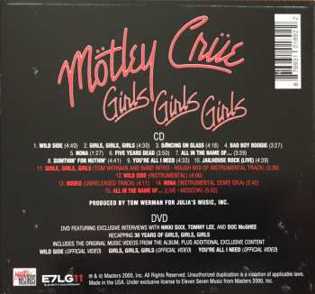 CD/DVD Mötley Crüe: Girls, Girls, Girls (30 Years Of Girls, Girls Girls) DLX | LTD