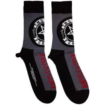 Merch Mötley Crüe: Chaussettes à la cheville Pentagram Circle
