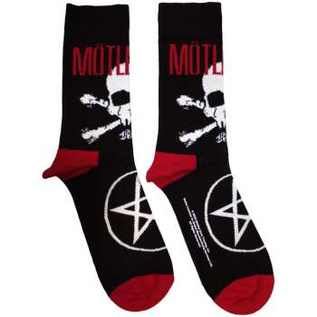Merch Mötley Crüe: Chaussettes à la cheville Skull & Crossbones