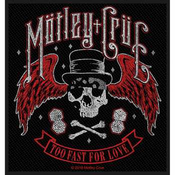 Merch Mötley Crüe: Décoration Too Fast For Love 