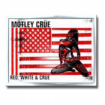 Merch Mötley Crüe: Plaque Red, White & Crue