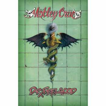 Merch Mötley Crüe: Poster textile Doctor Feelgood