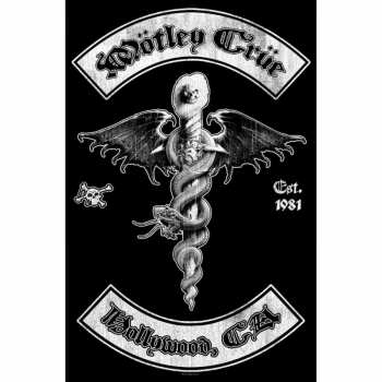 Merch Mötley Crüe: Poster textile Hollywood