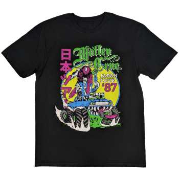 Merch Mötley Crüe: T-shirt Girls Girls Girls Japanese Tour '87