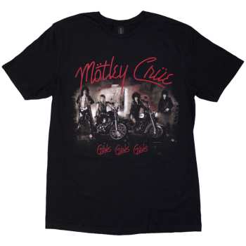 Merch Mötley Crüe: T-shirt Girls, Girls, Girls Vintage