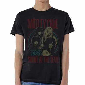 Merch Mötley Crüe: T-shirt Vintage World Tour Devil 