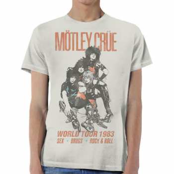 Merch Mötley Crüe: T-shirt World Tour Vintage