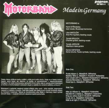 LP Motorband: Made In Germany