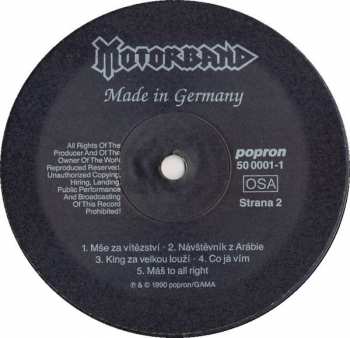 LP Motorband: Made In Germany