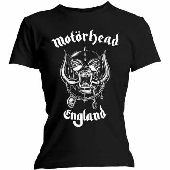 Merch Motörhead: Femmes T-shirt England 