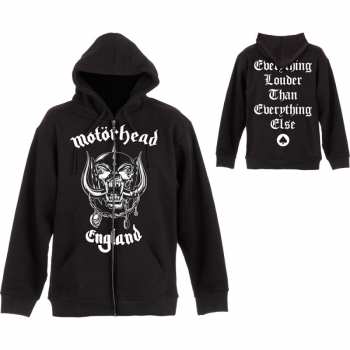 Marchandises Motörhead: Mikina Se Zipem England  S