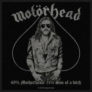 Merch Motörhead: Décoration 49% Motherfucker 