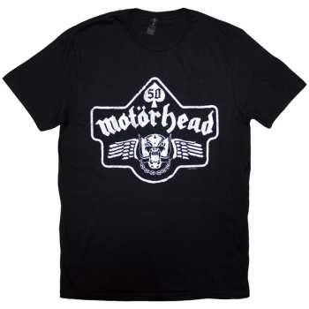 Merch Motörhead: T-shirt 50 Years Ace Wings Emblem