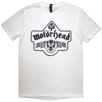 Merch Motörhead: T-shirt 50 Years Ace Wings Emblem