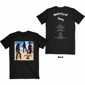 Marchandises Motörhead: Tričko Ace Of Spades Track List  S