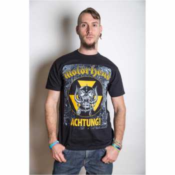 Merch Motörhead: T-shirt Achtung! 