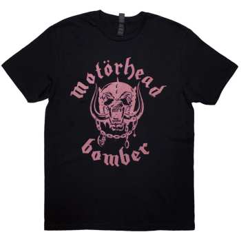 Marchandises Motörhead: Motorhead Unisex T-shirt: Bomber Lyric (black) (back Print) (small) S
