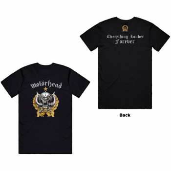 Marchandises Motörhead: Tričko Everything Louder Forever  S