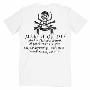 Marchandises Motörhead: Tričko March Or Die S