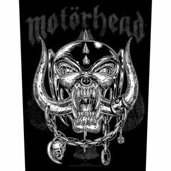Merch Motörhead: Décoration arrière Etched Iron