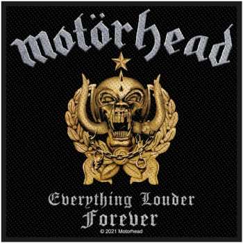 Marchandises Motörhead: Zádová Nášivka Everything Louder Forever