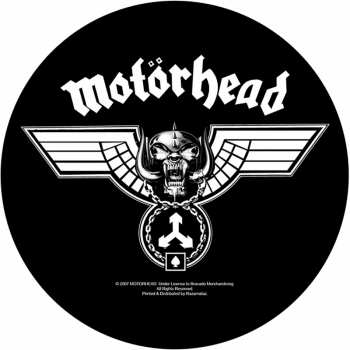 Merch Motörhead: Décoration arrière Hammered 