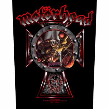 Merch Motörhead: Décoration arrière Iron Cross Bomber 2004