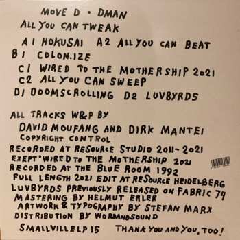 2LP Move D: All You Can Tweak