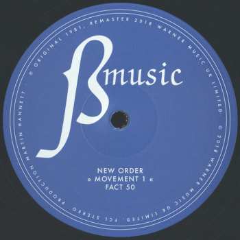 LP/2CD/DVD/Coffret New Order: Movement