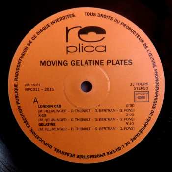 LP Moving Gelatine Plates: Moving Gelatine Plates