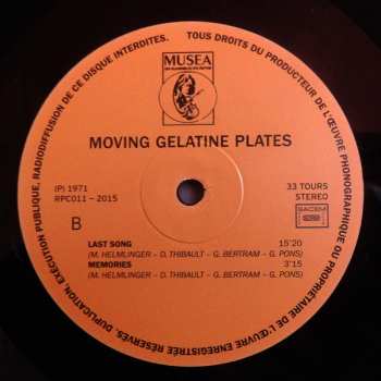 LP Moving Gelatine Plates: Moving Gelatine Plates