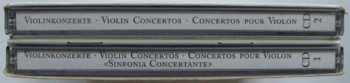 2CD/Coffret Berliner Philharmoniker: Violinkonzerte Nr. 2 Und 4 - «Sinfonica Concertante» K. 364 - Violinkonzerte Nr. 3 Und 5