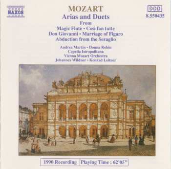 CD Wolfgang Amadeus Mozart: Arias And Duets From Magic Flute, Così Fan Tutte, Don Giovanni, Marriage Of Figaro, Abduction From The Seraglio