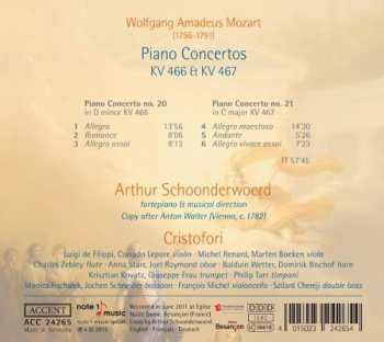 CD Wolfgang Amadeus Mozart: Piano Concertos KV 466 & KV 467