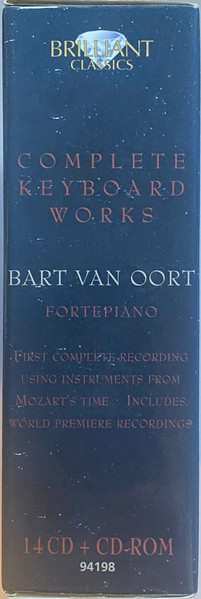 14CD/Coffret Wolfgang Amadeus Mozart: Complete Keyboard Works