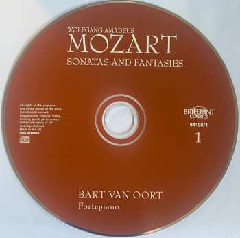14CD/Coffret Wolfgang Amadeus Mozart: Complete Keyboard Works