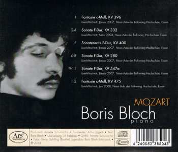CD Wolfgang Amadeus Mozart: Piano Works 4