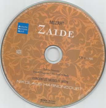 2CD Wolfgang Amadeus Mozart: Zaide (KV 336b/344)