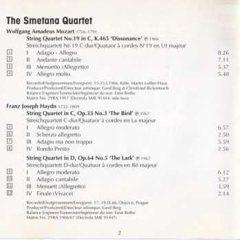 CD Wolfgang Amadeus Mozart: String Quartets