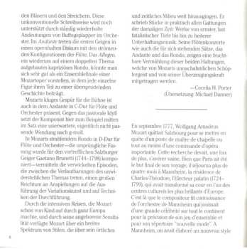 CD Wolfgang Amadeus Mozart: Flute Concertos, K. 313 & 314 · Andante, K. 315 · Rondo, K. Anh. 184