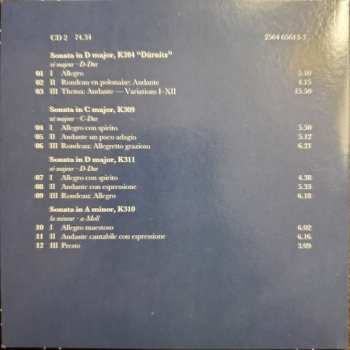 6CD/Coffret Wolfgang Amadeus Mozart: Piano Sonatas