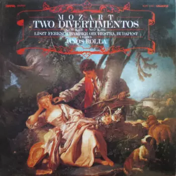Wolfgang Amadeus Mozart: Two Divertimentos No.11 K.251 / No. 7 K.205