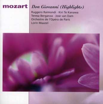 CD Wolfgang Amadeus Mozart: Don Giovanni (Highlights)